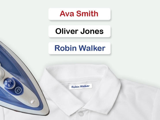 Iron on Name Tapes